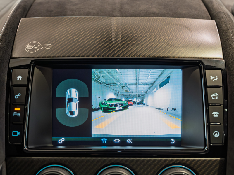 ジャガー Fタイプ SVR 5.0L P575 AWD　正規D車 右H SVRｶｰﾎﾞﾝｾﾗﾐｯｸﾌﾞﾚｰｷﾊﾟｯｸ 12way革ｼｰﾄ ﾋｰﾀｰ&ﾍﾞﾝﾁﾚｰﾀｰ ﾊﾟﾉﾗﾐｯｸR MERIDIAN 専用INCONELｴｷｿﾞｰｽﾄ OP20AW