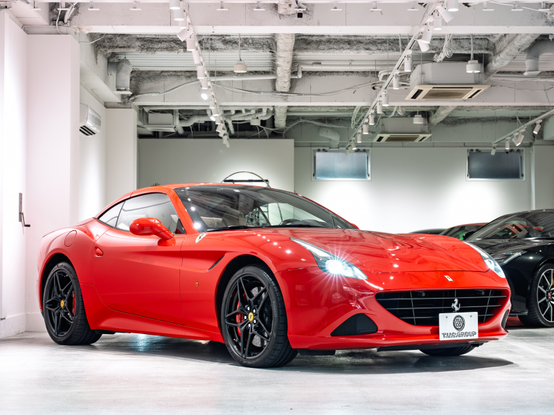 フェラーリ カリフォルニアT F1 DCT　正規D車 左H ｸﾚﾏﾚｻﾞｰ&ﾌﾞﾗｯｸﾀﾞｯｼｭﾎﾞｰﾄﾞ ﾌﾙ電動ｼｰﾄ 純正ﾅﾋﾞ ｶｰﾎﾞﾝLEDｽﾃｱ ｽﾎﾟｰﾂｴｷｿﾞｰｽﾄ Bｶﾒﾗ 電格ﾐﾗｰ OP鍛造20AW EBM