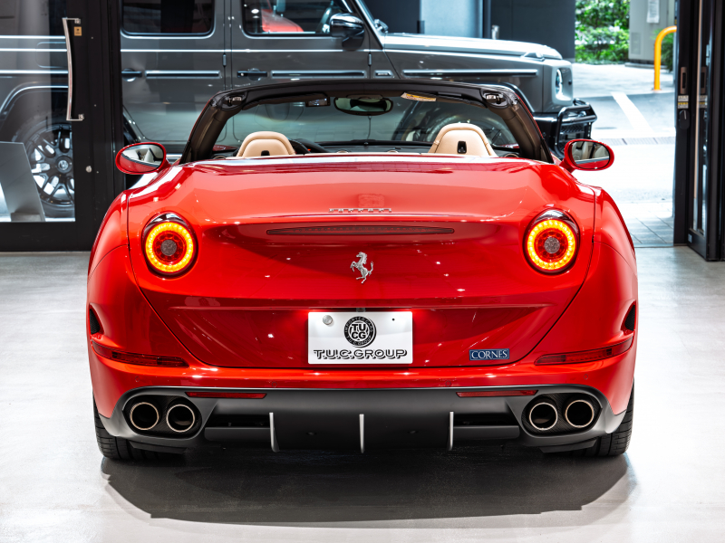 フェラーリ カリフォルニアT F1 DCT　正規D車 左H ｸﾚﾏﾚｻﾞｰ&ﾌﾞﾗｯｸﾀﾞｯｼｭﾎﾞｰﾄﾞ ﾌﾙ電動ｼｰﾄ 純正ﾅﾋﾞ ｶｰﾎﾞﾝLEDｽﾃｱ ｽﾎﾟｰﾂｴｷｿﾞｰｽﾄ Bｶﾒﾗ 電格ﾐﾗｰ OP鍛造20AW EBM