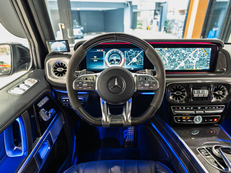 AMG Gクラス G63 20th Anniversary Edition 正規D車 左H 50台限定  クラシックグレー 黒革 サンルーフ 純正ナビTV Burmester AMGパフォーマンスEX AMG22インチAW  BRABUSリップ 2年保証