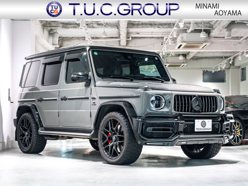 AMG Gクラス G63 20th Anniversary Edition 正規D車 左H 50台限定  クラシックグレー 黒革 サンルーフ 純正ナビTV Burmester AMGパフォーマンスEX AMG22インチAW  BRABUSリップ 2年保証