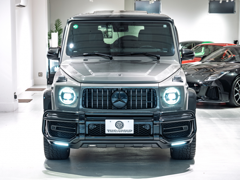 AMG Gクラス G63 20th Anniversary Edition 正規D車 左H 50台限定  クラシックグレー 黒革 サンルーフ 純正ナビTV Burmester AMGパフォーマンスEX AMG22インチAW  BRABUSリップ 2年保証