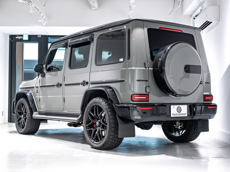 AMG Gクラス G63 20th Anniversary Edition 正規D車 左H 50台限定  クラシックグレー 黒革 サンルーフ 純正ナビTV Burmester AMGパフォーマンスEX AMG22インチAW  BRABUSリップ 2年保証