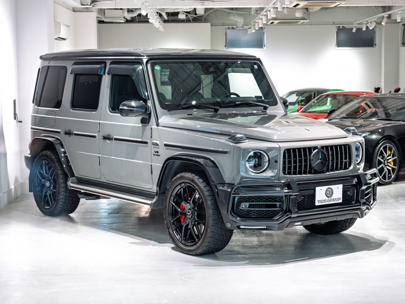 AMG Gクラス G63 20th Anniversary Edition 正規D車 左H 50台限定  クラシックグレー 黒革 サンルーフ 純正ナビTV Burmester AMGパフォーマンスEX AMG22インチAW  BRABUSリップ 2年保証
