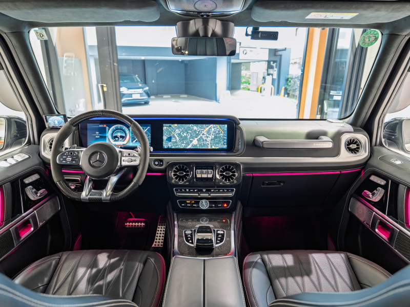 AMG Gクラス G63 20th Anniversary Edition 正規D車 左H 50台限定  クラシックグレー 黒革 サンルーフ 純正ナビTV Burmester AMGパフォーマンスEX AMG22インチAW  BRABUSリップ 2年保証