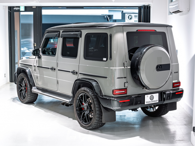AMG Gクラス G63 20th Anniversary Edition 正規D車 左H 50台限定  クラシックグレー 黒革 サンルーフ 純正ナビTV Burmester AMGパフォーマンスEX AMG22インチAW  BRABUSリップ 2年保証