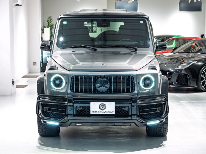 AMG Gクラス G63 20th Anniversary Edition 正規D車 左H 50台限定  クラシックグレー 黒革 サンルーフ 純正ナビTV Burmester AMGパフォーマンスEX AMG22インチAW  BRABUSリップ 2年保証