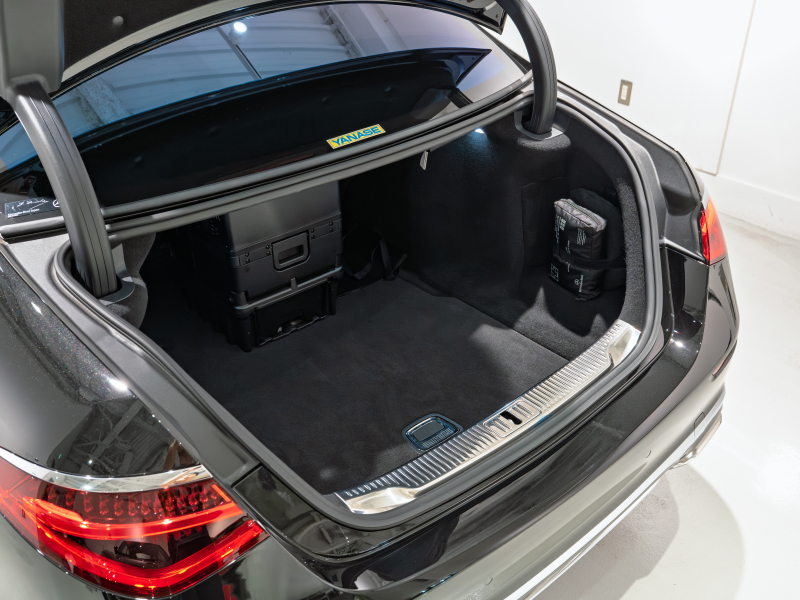 メルセデスマイバッハ Sクラス S580 4MATIC ファーストクラス&ドライバーズPKG 正規D車 1オーナー 4人乗り 黒革 パノラマSR リアアクスル MBUX AR Burmester ARヘッドアップ 専用20インチAW