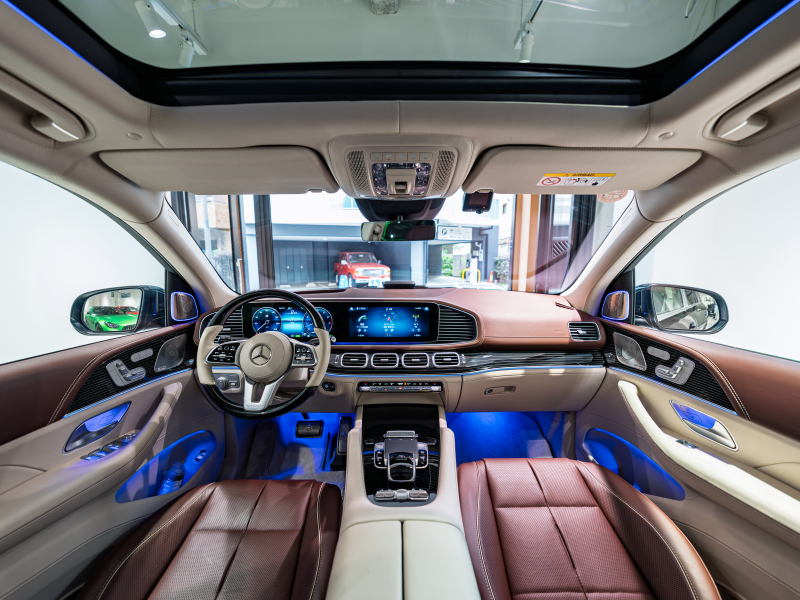 メルセデスマイバッハ GLS GLS600 4MATIC ﾌｧｰｽﾄｸﾗｽPKG　正規D車 1ｵｰﾅｰ 4人乗り ﾏﾎｶﾞﾆｰﾌﾞﾗｳﾝ&ﾏｷｱｰﾄﾍﾞｰｼﾞｭｲﾝﾃﾘｱ ﾊﾟﾉﾗﾏSR 純正MBUX 360ｶﾒﾗ Burmesterﾊｲｴﾝﾄﾞ ﾘｱｴﾝﾀｰﾃｲﾝﾒﾝﾄ　新車保証継承可