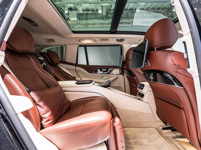 メルセデスマイバッハ GLS GLS600 4MATIC ﾌｧｰｽﾄｸﾗｽPKG　正規D車 1ｵｰﾅｰ 4人乗り ﾏﾎｶﾞﾆｰﾌﾞﾗｳﾝ&ﾏｷｱｰﾄﾍﾞｰｼﾞｭｲﾝﾃﾘｱ ﾊﾟﾉﾗﾏSR 純正MBUX 360ｶﾒﾗ Burmesterﾊｲｴﾝﾄﾞ ﾘｱｴﾝﾀｰﾃｲﾝﾒﾝﾄ　新車保証継承可