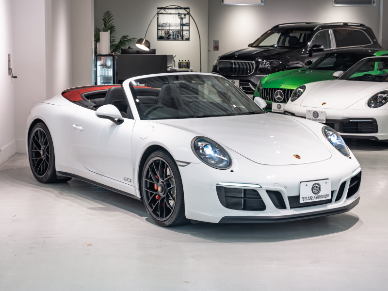 ポルシェ 911(Type991.2) ｶﾚﾗGTS ｶﾌﾞﾘｵﾚ ｽﾎﾟｰﾂｸﾛﾉPKG　正規D車 MY18 4wayｽﾎﾟｰﾂｼｰﾄ ｼｰﾄﾋｰﾀｰ PCMﾅﾋﾞ CarPlay Bｶﾒﾗ ｽﾎﾟｰﾂｴｸﾞｿﾞｰｽﾄ ﾊﾟﾜｽﾃﾌﾟﾗｽ 20AW