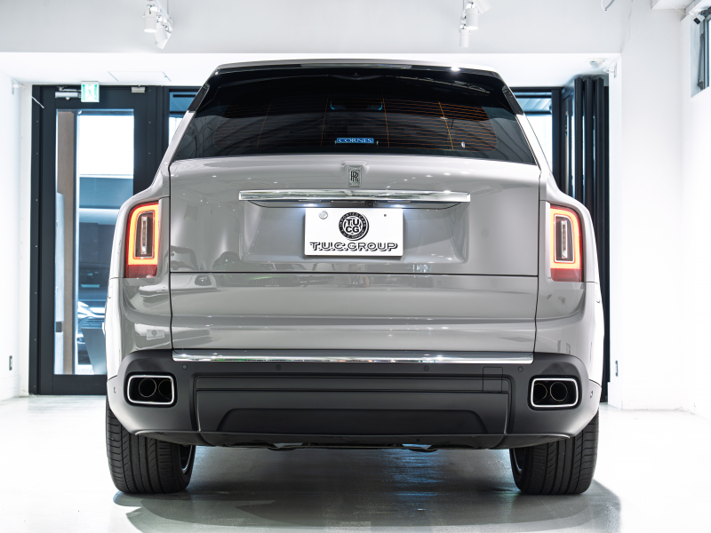 ロールスロイス カリナン Cullinan LHD　正規D車 1ｵｰﾅｰ Tempest Grey ﾀﾝﾚｻﾞｰ ﾌﾙ電動ｼｰﾄ ｼｰﾄﾋｰﾀｰ&ﾍﾞﾝﾁﾚｰﾀｰ 純正ﾅﾋﾞTV CarPlay ｼﾝｸﾞﾙｺｰﾁﾗｲﾝMandarin ｵｰﾌﾟﾝﾎﾟｱﾌﾞﾗｯｸｳｯﾄﾞ ﾌﾙﾎﾟﾘｯｼｭ22AW