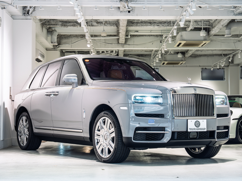 ロールスロイス カリナン Cullinan LHD　正規D車 1ｵｰﾅｰ Tempest Grey ﾀﾝﾚｻﾞｰ ﾌﾙ電動ｼｰﾄ ｼｰﾄﾋｰﾀｰ&ﾍﾞﾝﾁﾚｰﾀｰ 純正ﾅﾋﾞTV CarPlay ｼﾝｸﾞﾙｺｰﾁﾗｲﾝMandarin ｵｰﾌﾟﾝﾎﾟｱﾌﾞﾗｯｸｳｯﾄﾞ ﾌﾙﾎﾟﾘｯｼｭ22AW