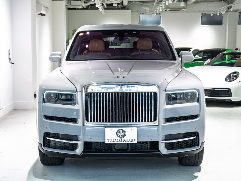 ロールスロイス カリナン Cullinan LHD　正規D車 1ｵｰﾅｰ Tempest Grey ﾀﾝﾚｻﾞｰ ﾌﾙ電動ｼｰﾄ ｼｰﾄﾋｰﾀｰ&ﾍﾞﾝﾁﾚｰﾀｰ 純正ﾅﾋﾞTV CarPlay ｼﾝｸﾞﾙｺｰﾁﾗｲﾝMandarin ｵｰﾌﾟﾝﾎﾟｱﾌﾞﾗｯｸｳｯﾄﾞ ﾌﾙﾎﾟﾘｯｼｭ22AW