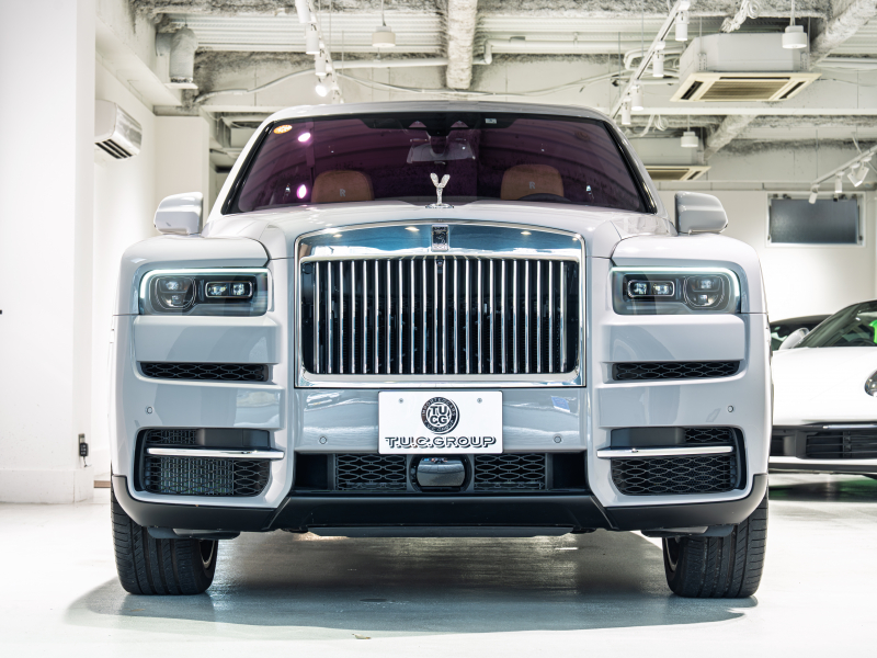 ロールスロイス カリナン Cullinan LHD　正規D車 1ｵｰﾅｰ Tempest Grey ﾀﾝﾚｻﾞｰ ﾌﾙ電動ｼｰﾄ ｼｰﾄﾋｰﾀｰ&ﾍﾞﾝﾁﾚｰﾀｰ 純正ﾅﾋﾞTV CarPlay ｼﾝｸﾞﾙｺｰﾁﾗｲﾝMandarin ｵｰﾌﾟﾝﾎﾟｱﾌﾞﾗｯｸｳｯﾄﾞ ﾌﾙﾎﾟﾘｯｼｭ22AW