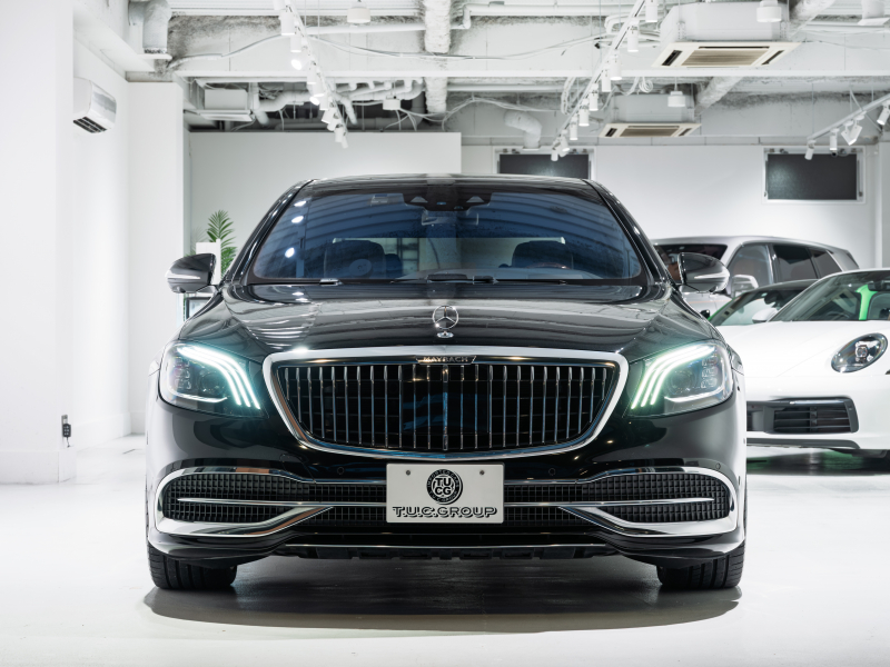 メルセデスマイバッハ Sクラス S650 ファーストクラスPKG 正規D車 後期モデル 4人乗り 黒革 パノラマSR 純正ナビTV CarPlay Burmester リアエンターテインメント 専用20AW