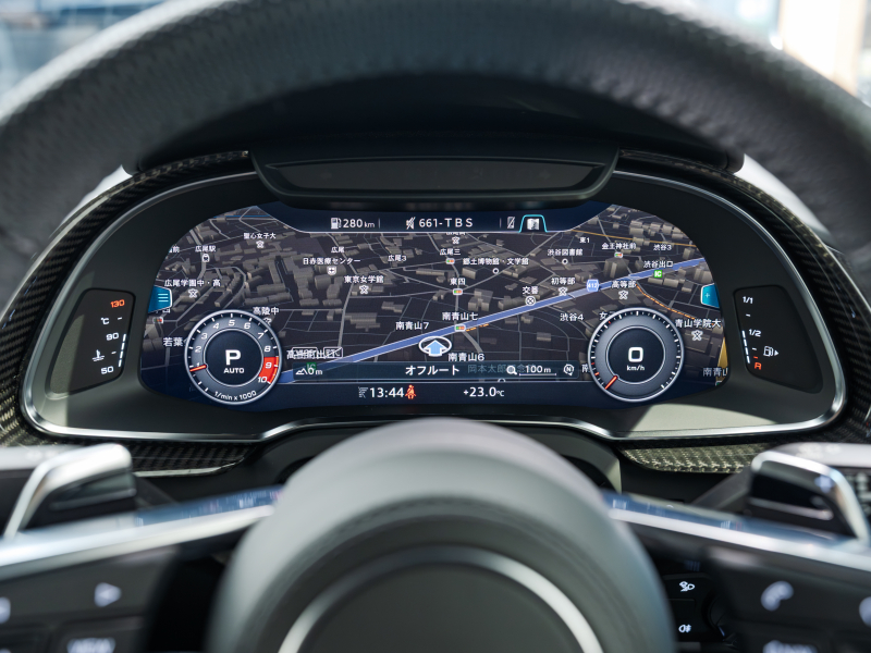 アウディ R8 V10 ﾊﾟﾌｫｰﾏﾝｽ 5.2 FSI Quattro　正規D車 2020年ﾓﾃﾞﾙ ﾌｧｲﾝﾅｯﾊﾟﾚｻﾞｰ電動調整ｽﾎﾟｰﾂｼｰﾄ 純正MMIﾅﾋﾞTV Bang&Olufsen ｶｰﾎﾞﾝｾﾗﾐｯｸﾌﾞﾚｰｷ 専用20ｲﾝﾁAW KW HASｷｯﾄ