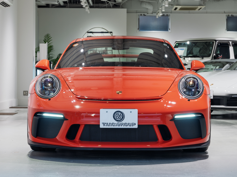 ポルシェ 911(Type991.2) GT3 スポーツクロノPKG 正規D車 フロントリフト 4wayスポーツシート 純正PCMナビ リアビューカメラ CarPlay PDLSヘッドライト 専用20AW OPカラー