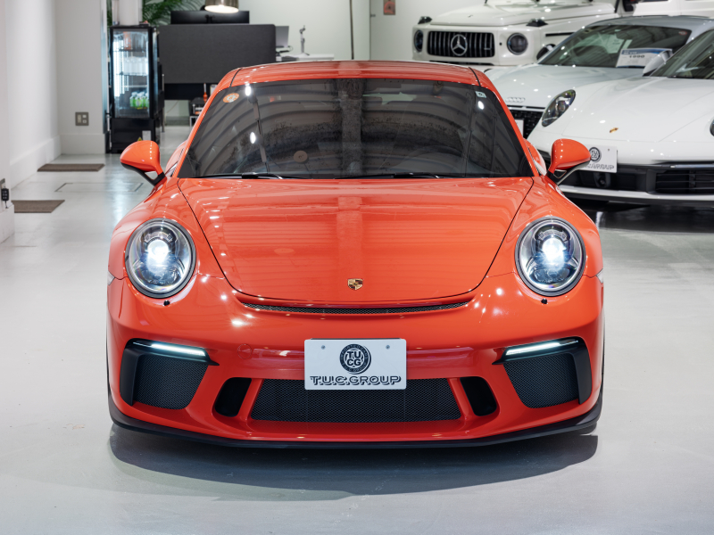 ポルシェ 911(Type991.2) GT3 スポーツクロノPKG 正規D車 フロントリフト 4wayスポーツシート 純正PCMナビ リアビューカメラ CarPlay PDLSヘッドライト 専用20AW OPカラー