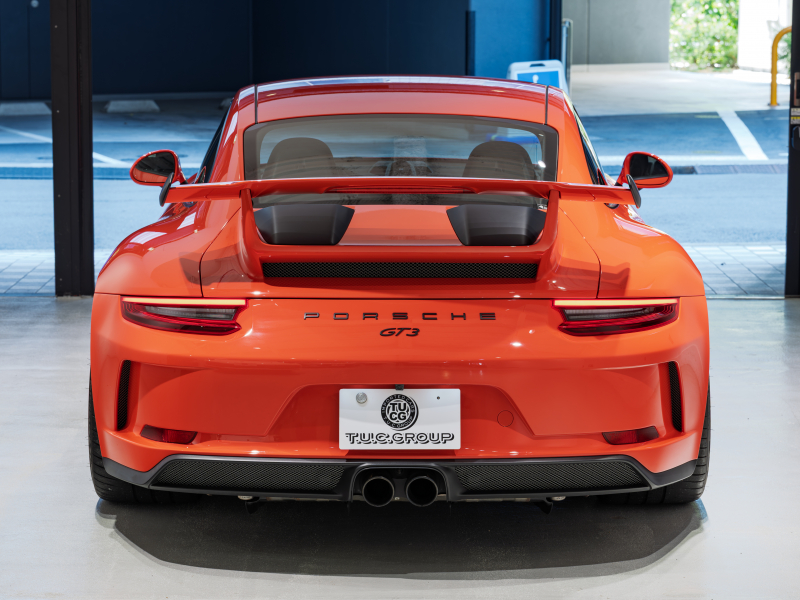 ポルシェ 911(Type991.2) GT3 スポーツクロノPKG 正規D車 フロントリフト 4wayスポーツシート 純正PCMナビ リアビューカメラ CarPlay PDLSヘッドライト 専用20AW OPカラー