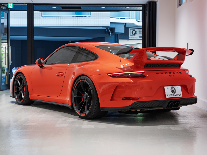 ポルシェ 911(Type991.2) GT3 スポーツクロノPKG 正規D車 フロントリフト 4wayスポーツシート 純正PCMナビ リアビューカメラ CarPlay PDLSヘッドライト 専用20AW OPカラー