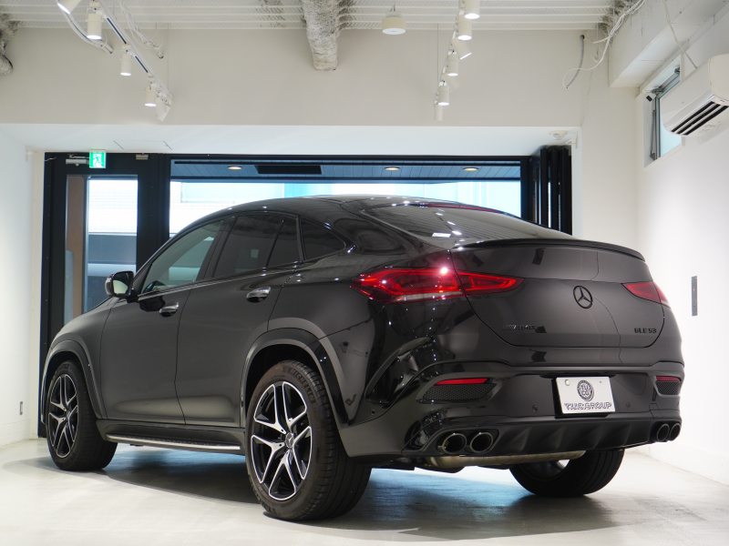 AMG GLE 53 4MATIC+ Coupe　正規D車 ﾚｰﾀﾞｰｾｰﾌﾃｨ 黒革ｼｰﾄ ﾋｰﾀｰ&ﾍﾞﾝﾁﾚｰﾀｰ ﾊﾟﾉﾗﾏｻﾝﾙｰﾌ MBUXﾅﾋﾞ 360ｶﾒﾗ Burmester ﾍｯﾄﾞｱｯﾌﾟﾃﾞｨｽﾌﾟﾚｲ ACTIVE RIDE CONTROL AMG21ｲﾝﾁAW