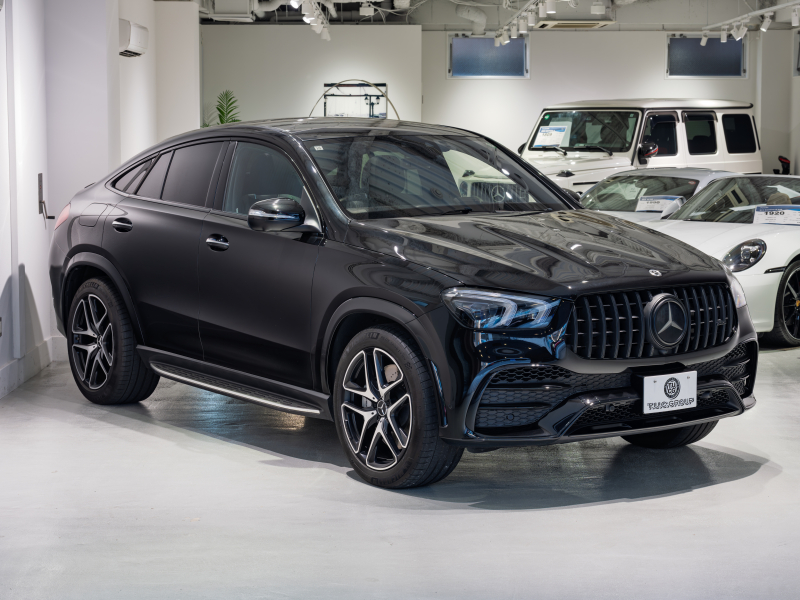 AMG GLE 53 4MATIC+ Coupe　正規D車 ﾚｰﾀﾞｰｾｰﾌﾃｨ 黒革ｼｰﾄ ﾋｰﾀｰ&ﾍﾞﾝﾁﾚｰﾀｰ ﾊﾟﾉﾗﾏｻﾝﾙｰﾌ MBUXﾅﾋﾞ 360ｶﾒﾗ Burmester ﾍｯﾄﾞｱｯﾌﾟﾃﾞｨｽﾌﾟﾚｲ ACTIVE RIDE CONTROL AMG21ｲﾝﾁAW