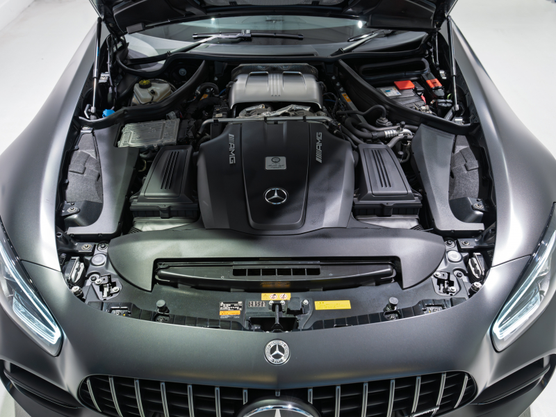 AMG GT ロードスター ナイトエディション 国内5台限定車 正規D車 AMGパフォーマンスシートPKG シートヒーター&ベンチレーター フルレザーPKG 純正ナビTV フルセグ CarPlay ナイトPKG 専用19&20インチAW 2年保証付