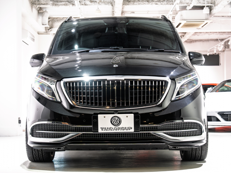 メルセデスベンツ Vクラス V220d AVG ﾛﾝｸﾞ AMGﾗｲﾝ&ﾚｰﾀﾞｰSP　ﾏｲﾊﾞｯﾊ仕様 ｴｸﾞｾｸﾃｨﾌﾞｼｰﾄ TVﾓﾆﾀｰ付ﾊﾟｰﾃｰｼｮﾝ ﾊﾟﾉﾗﾏSR ｽﾀｰﾗｲﾅｰ 4人乗り