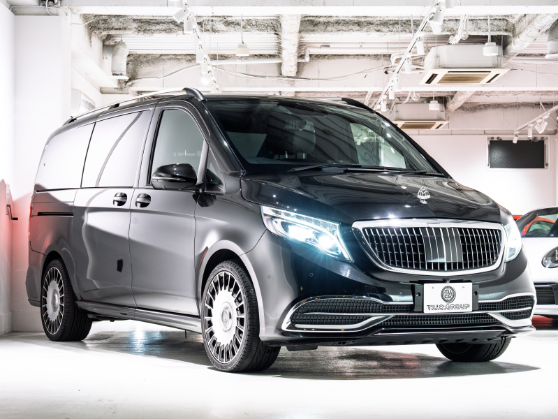 メルセデスベンツ Vクラス V220d AVG ﾛﾝｸﾞ AMGﾗｲﾝ&ﾚｰﾀﾞｰSP　ﾏｲﾊﾞｯﾊ仕様 ｴｸﾞｾｸﾃｨﾌﾞｼｰﾄ TVﾓﾆﾀｰ付ﾊﾟｰﾃｰｼｮﾝ ﾊﾟﾉﾗﾏSR ｽﾀｰﾗｲﾅｰ 4人乗り