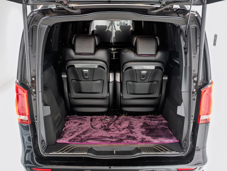 メルセデスベンツ Vクラス V220d AVG ﾛﾝｸﾞ AMGﾗｲﾝ&ﾚｰﾀﾞｰSP　ﾏｲﾊﾞｯﾊ仕様 ｴｸﾞｾｸﾃｨﾌﾞｼｰﾄ TVﾓﾆﾀｰ付ﾊﾟｰﾃｰｼｮﾝ ﾊﾟﾉﾗﾏSR ｽﾀｰﾗｲﾅｰ 4人乗り