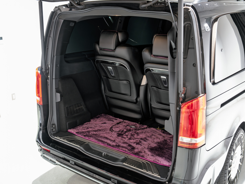 メルセデスベンツ Vクラス V220d AVG ﾛﾝｸﾞ AMGﾗｲﾝ&ﾚｰﾀﾞｰSP　ﾏｲﾊﾞｯﾊ仕様 ｴｸﾞｾｸﾃｨﾌﾞｼｰﾄ TVﾓﾆﾀｰ付ﾊﾟｰﾃｰｼｮﾝ ﾊﾟﾉﾗﾏSR ｽﾀｰﾗｲﾅｰ 4人乗り