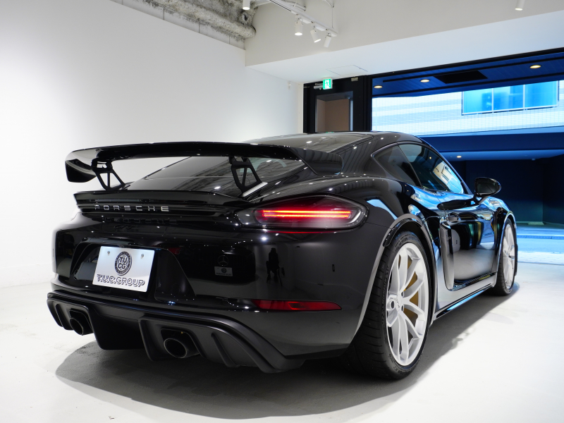 ポルシェ 718 ケイマン GT4 6MT ｽﾎﾟｰﾂｸﾛﾉ&ﾚｻﾞｰｲﾝﾃﾘｱPKG　正規D車 1ｵｰﾅｰ 右H 18wayｱﾀﾞﾌﾟﾃｨﾌﾞｽﾎﾟｰﾂｼｰﾄ PCCB PCMﾅﾋﾞ Bｶﾒﾗ CarPlay BOSEｻｳﾝﾄﾞ LEDﾍｯﾄﾞﾗｲﾄPDLSﾌﾟﾗｽ ｽﾎﾟｰﾂEX 純正20AW
