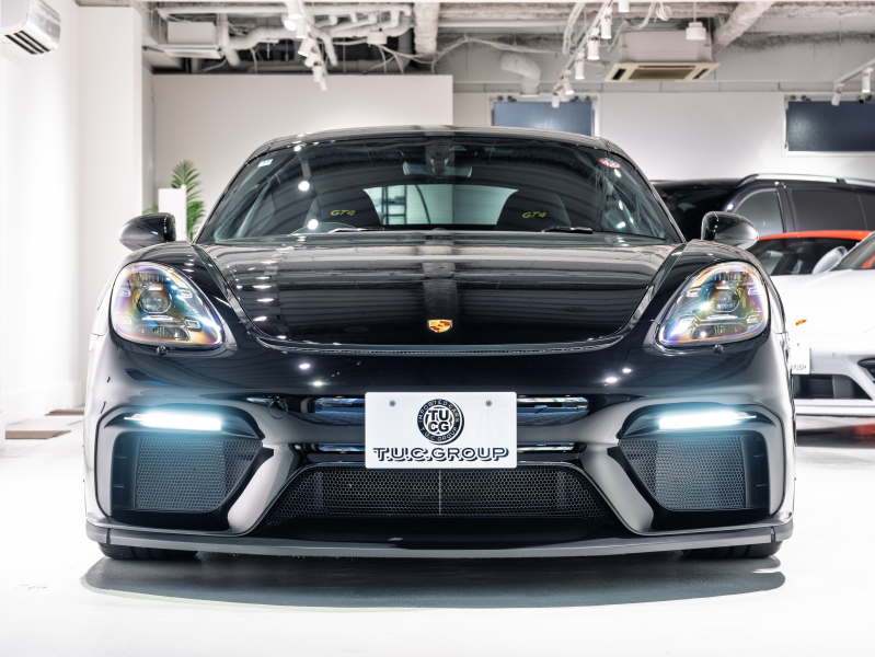 ポルシェ 718 ケイマン GT4 6MT ｽﾎﾟｰﾂｸﾛﾉ&ﾚｻﾞｰｲﾝﾃﾘｱPKG　正規D車 1ｵｰﾅｰ 右H 18wayｱﾀﾞﾌﾟﾃｨﾌﾞｽﾎﾟｰﾂｼｰﾄ PCCB PCMﾅﾋﾞ Bｶﾒﾗ CarPlay BOSEｻｳﾝﾄﾞ LEDﾍｯﾄﾞﾗｲﾄPDLSﾌﾟﾗｽ ｽﾎﾟｰﾂEX 純正20AW