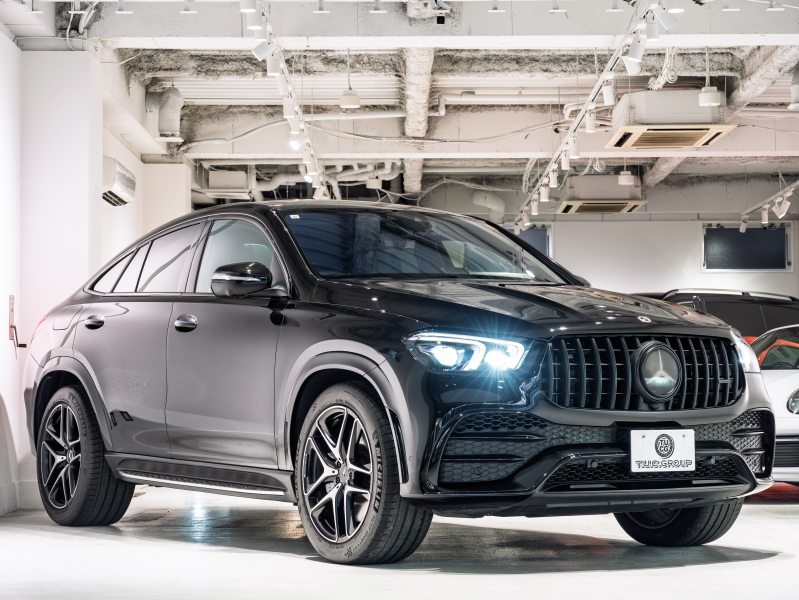 AMG GLE 53 4MATIC+ Coupe　正規D車 ﾚｰﾀﾞｰｾｰﾌﾃｨ 黒革ｼｰﾄ ﾋｰﾀｰ&ﾍﾞﾝﾁﾚｰﾀｰ ﾊﾟﾉﾗﾏｻﾝﾙｰﾌ MBUXﾅﾋﾞ 360ｶﾒﾗ Burmester ﾍｯﾄﾞｱｯﾌﾟﾃﾞｨｽﾌﾟﾚｲ ACTIVE RIDE CONTROL AMG21ｲﾝﾁAW