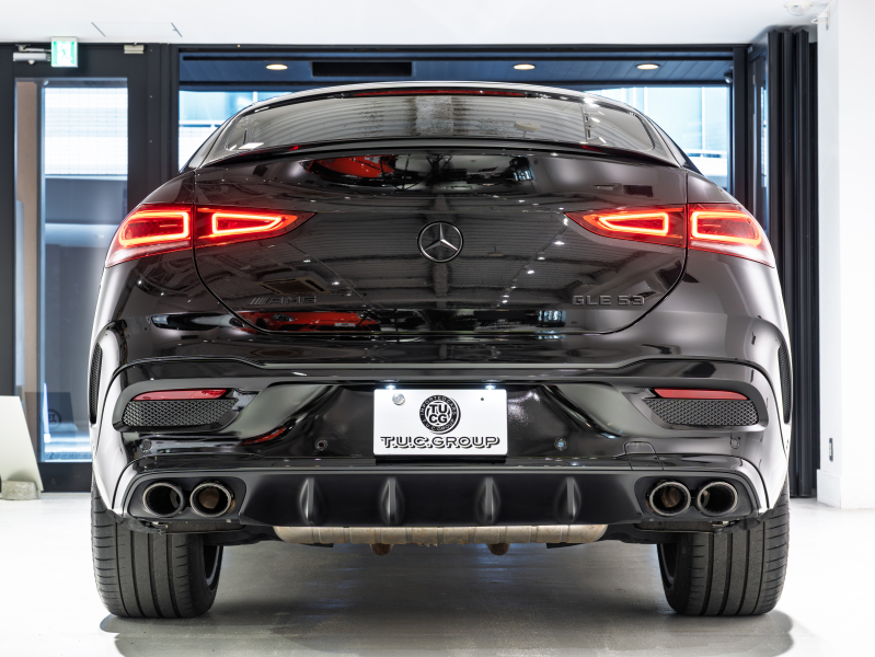 AMG GLE 53 4MATIC+ Coupe　正規D車 ﾚｰﾀﾞｰｾｰﾌﾃｨ 黒革ｼｰﾄ ﾋｰﾀｰ&ﾍﾞﾝﾁﾚｰﾀｰ ﾊﾟﾉﾗﾏｻﾝﾙｰﾌ MBUXﾅﾋﾞ 360ｶﾒﾗ Burmester ﾍｯﾄﾞｱｯﾌﾟﾃﾞｨｽﾌﾟﾚｲ ACTIVE RIDE CONTROL AMG21ｲﾝﾁAW