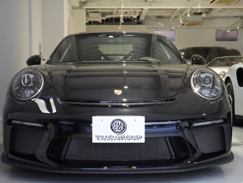 ポルシェ 911(Type991.2) GT3 クラブスポーツ スポーツクロノPKG 正規D車 1オーナー MY18 カーボンバケット ナビTV スポーツEX 専用20AW ロールバー