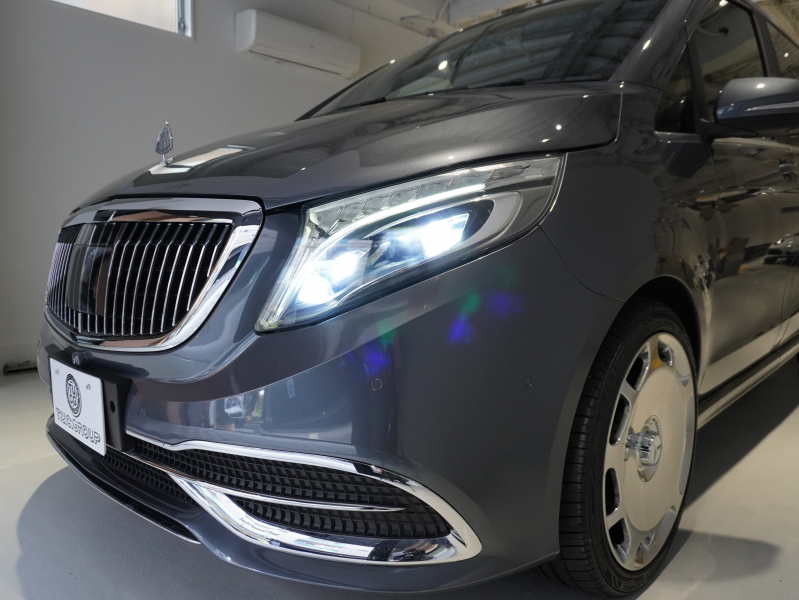 メルセデスベンツ Vクラス V220dｽﾎﾟｰﾂ ﾛﾝｸﾞ ﾚｰﾀﾞｰP　ﾏｲﾊﾞｯﾊ仕様 ｴｸﾞｾｸﾃｨﾌﾞｼｰﾄ TVﾓﾆﾀｰ付ﾊﾟｰﾃｰｼｮﾝ ﾊﾟﾉﾗﾏSR 4人乗り　2年保証