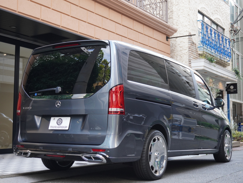 メルセデスベンツ Vクラス V220dｽﾎﾟｰﾂ ﾛﾝｸﾞ ﾚｰﾀﾞｰP　ﾏｲﾊﾞｯﾊ仕様 ｴｸﾞｾｸﾃｨﾌﾞｼｰﾄ TVﾓﾆﾀｰ付ﾊﾟｰﾃｰｼｮﾝ ﾊﾟﾉﾗﾏSR 4人乗り　2年保証