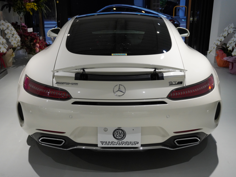 AMG GT C フルレザー&レーダーセーフティPKG 正規D車 左H 557ps 専用革 ベンチレーター パノラマR ナビTV ブルメスターハイエンド パフォーマンスステア AmgRideControl 2年保証付
