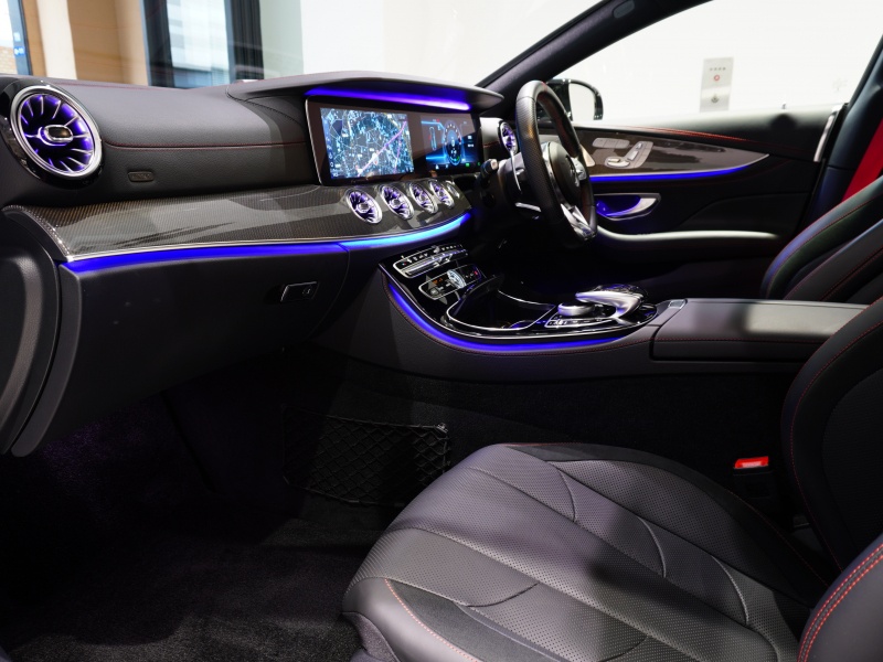 AMG CLSクラス CLS53 4MATIC+ レーダーセーフティPKG 正規D車 希少色 Meコネ レッドステッチ黒革 ベンチレーター サンルーフ ナビTV ブルメスター ヘッドアップD 2年保証