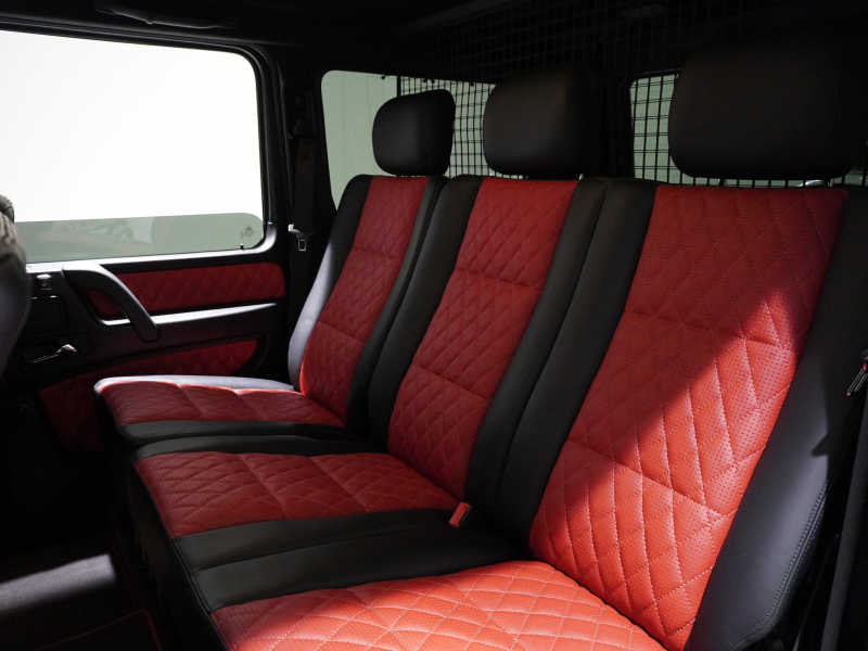 AMG Gクラス G63 designoｴｸｽｸﾙｰｼﾌﾞ　正規D車 OPｶﾗｰ 黒×赤革ｼｰﾄ ﾍﾞﾝﾁﾚｰﾀｰ ｻﾝﾙｰﾌ ﾅﾋﾞTV harman/kardon AMGｽﾎﾟｰﾂEX 20AW　2年保証