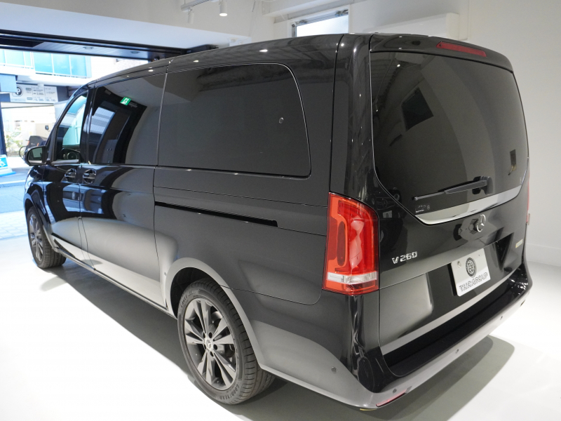 メルセデスベンツ Vクラス V260 ﾛﾝｸﾞ ﾚｰﾀﾞｰｾｰﾌﾃｨP 電動ﾊﾟｰﾃｰｼｮﾝ ﾌﾞﾗｳﾝﾚｻﾞｰｴｸﾞｾﾞｸﾃｨﾌﾞｼｰﾄ HDDﾅﾋﾞTV  自動ﾘｱｹﾞｰﾄ　2年保証