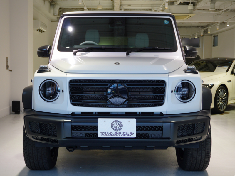 メルセデスベンツ Gクラス G400d ｴﾃﾞｨｼｮﾝﾏｸﾞﾉﾎﾜｲﾄ　正規D車 希少特別仕様 右H Meｺﾈｸﾄ ﾏﾇﾌｧｸﾄｩｰｱP 白革 ｻﾝﾙｰﾌ MBUXﾅﾋﾞTV ｱﾀﾞﾌﾟﾃｨﾌﾞﾀﾞﾝﾋﾟﾝｸﾞｼｽﾃﾑ 20AW 新車保証