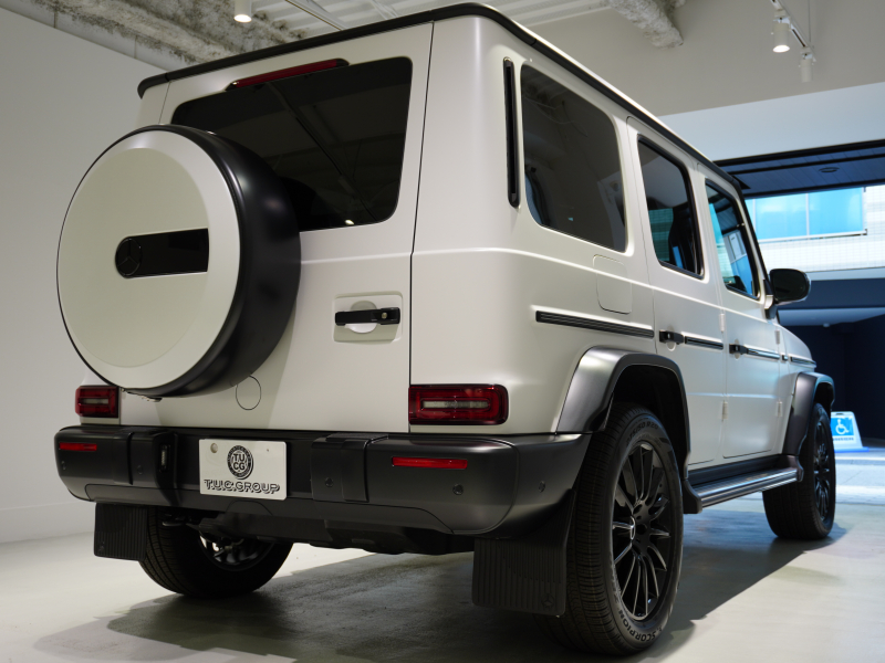 メルセデスベンツ Gクラス G400d ｴﾃﾞｨｼｮﾝﾏｸﾞﾉﾎﾜｲﾄ　正規D車 希少特別仕様 右H Meｺﾈｸﾄ ﾏﾇﾌｧｸﾄｩｰｱP 白革 ｻﾝﾙｰﾌ MBUXﾅﾋﾞTV ｱﾀﾞﾌﾟﾃｨﾌﾞﾀﾞﾝﾋﾟﾝｸﾞｼｽﾃﾑ 20AW 新車保証