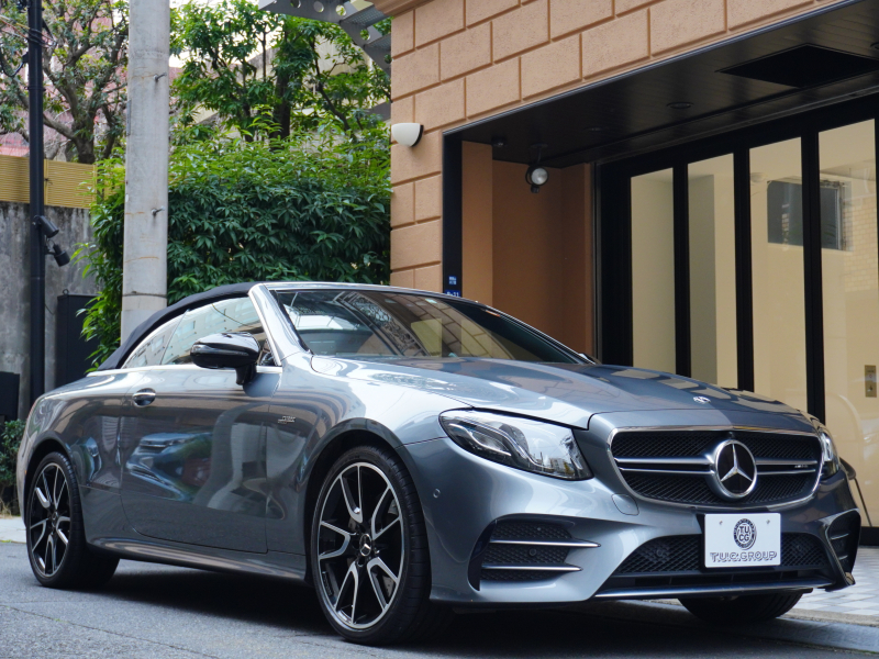 AMG Eクラス E53 4MATIC+ Cabriolet エクスクルーシブPKG Meコネクト HUD Pスタ 黒革 黒幌 ナビTV ベンチレーター リラクゼーション ブルメスター AIRマチック 2年保証