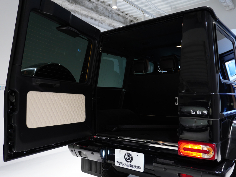 AMG Gクラス G63 designoｴｸｽｸﾙｰｼﾌﾞｲﾝﾃﾘｱPKG　571PS ｷｰﾚｽ 黒×ﾎﾟｰｾﾚﾝ革 ﾍﾞﾝﾁﾚｰﾀｰ SR 8ｲﾝﾁﾜｲﾄﾞﾅﾋﾞTV ﾌﾙｾｸﾞ harman/kardon CarPlay ｻｲﾄﾞｶﾒﾗ AMG20ｲﾝﾁAW　2年保証