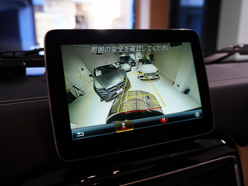 AMG Gクラス G63 designoｴｸｽｸﾙｰｼﾌﾞｲﾝﾃﾘｱPKG　571PS ｷｰﾚｽ 黒×ﾎﾟｰｾﾚﾝ革 ﾍﾞﾝﾁﾚｰﾀｰ SR 8ｲﾝﾁﾜｲﾄﾞﾅﾋﾞTV ﾌﾙｾｸﾞ harman/kardon CarPlay ｻｲﾄﾞｶﾒﾗ AMG20ｲﾝﾁAW　2年保証