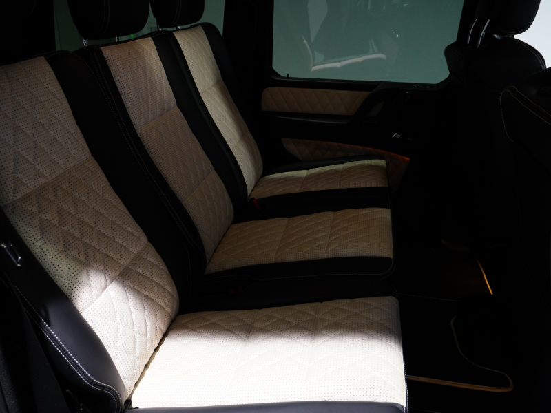 AMG Gクラス G63 designoｴｸｽｸﾙｰｼﾌﾞｲﾝﾃﾘｱPKG　571PS ｷｰﾚｽ 黒×ﾎﾟｰｾﾚﾝ革 ﾍﾞﾝﾁﾚｰﾀｰ SR 8ｲﾝﾁﾜｲﾄﾞﾅﾋﾞTV ﾌﾙｾｸﾞ harman/kardon CarPlay ｻｲﾄﾞｶﾒﾗ AMG20ｲﾝﾁAW　2年保証