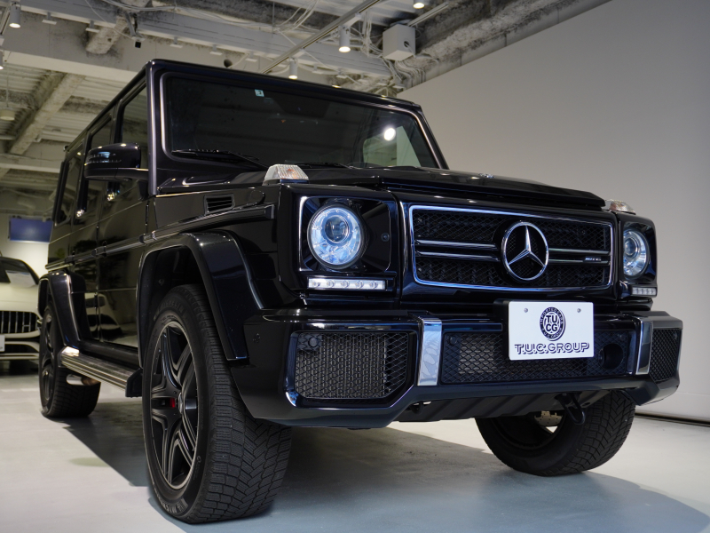 AMG Gクラス G63 designoｴｸｽｸﾙｰｼﾌﾞｲﾝﾃﾘｱPKG　571PS ｷｰﾚｽ 黒×ﾎﾟｰｾﾚﾝ革 ﾍﾞﾝﾁﾚｰﾀｰ SR 8ｲﾝﾁﾜｲﾄﾞﾅﾋﾞTV ﾌﾙｾｸﾞ harman/kardon CarPlay ｻｲﾄﾞｶﾒﾗ AMG20ｲﾝﾁAW　2年保証